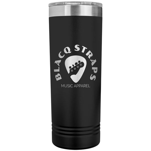 Blacq Straps Insulated 22 oz Skinny Tumbler