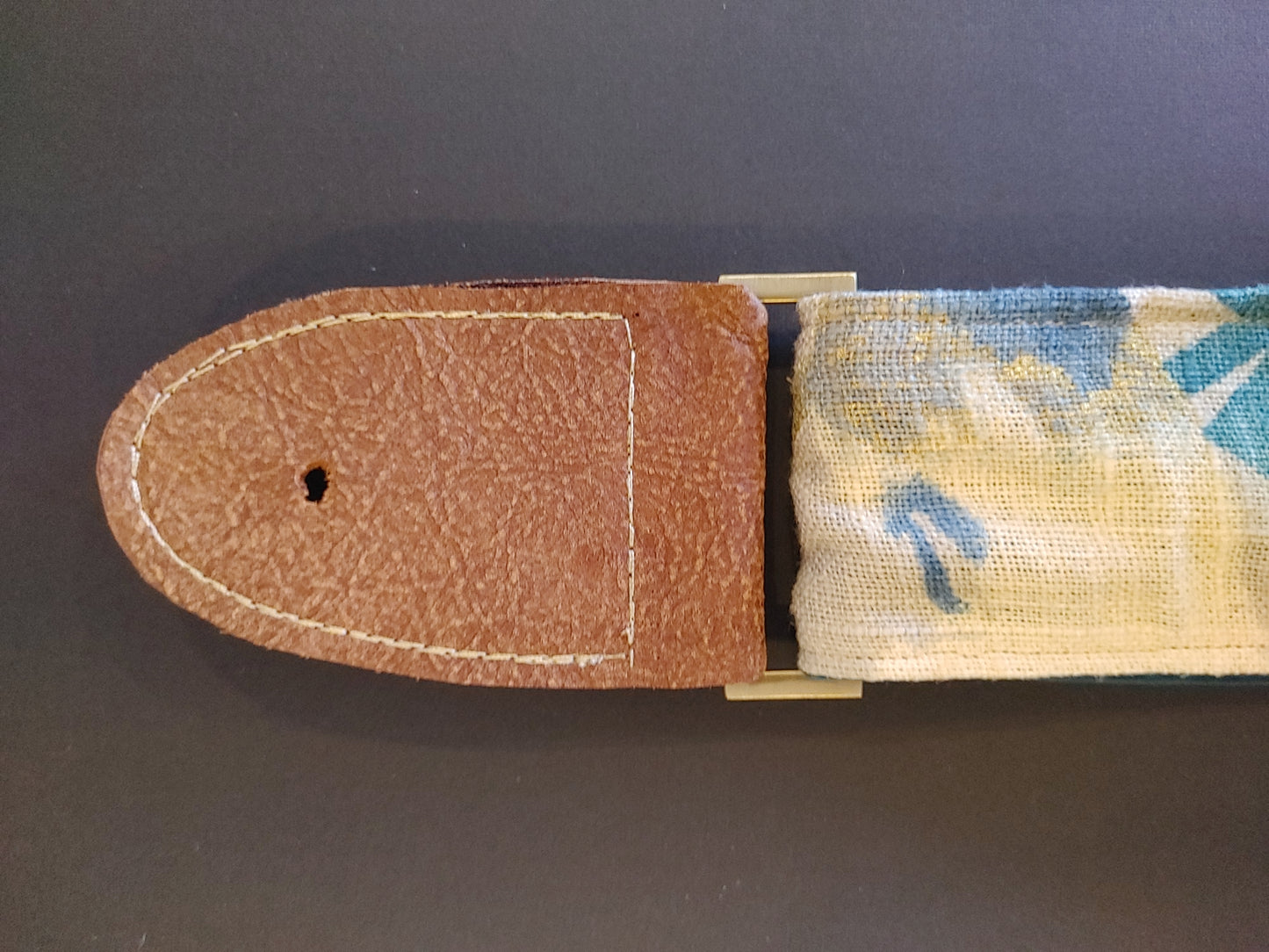 (New) 38"- 64" Teal Multicolor Patern