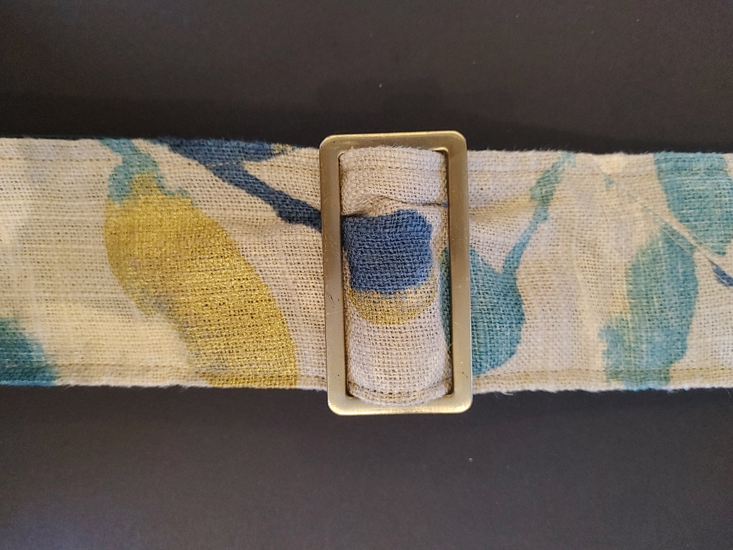 (New) 38"- 64" Teal Multicolor Patern